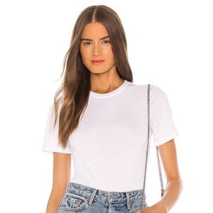 GRLFRND Lola White T-Shirt Bodysuit